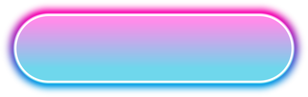 Neon glowing web button in pink and blue